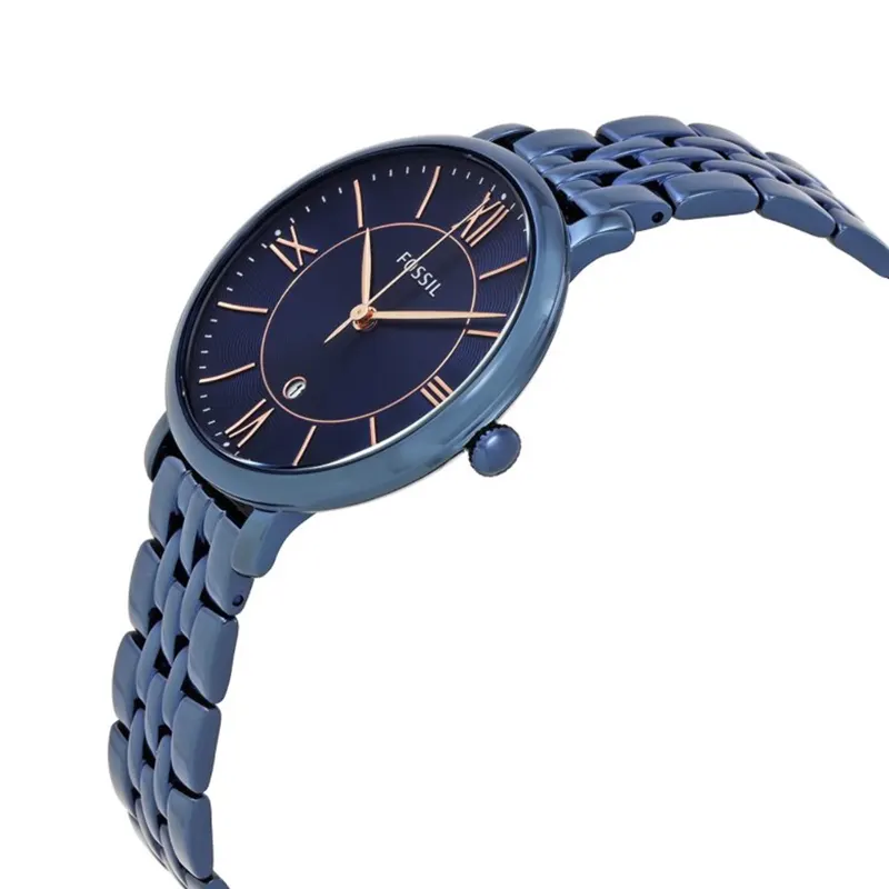 Fossil Jacqueline Blue Dial Ladies Watch- ES4094